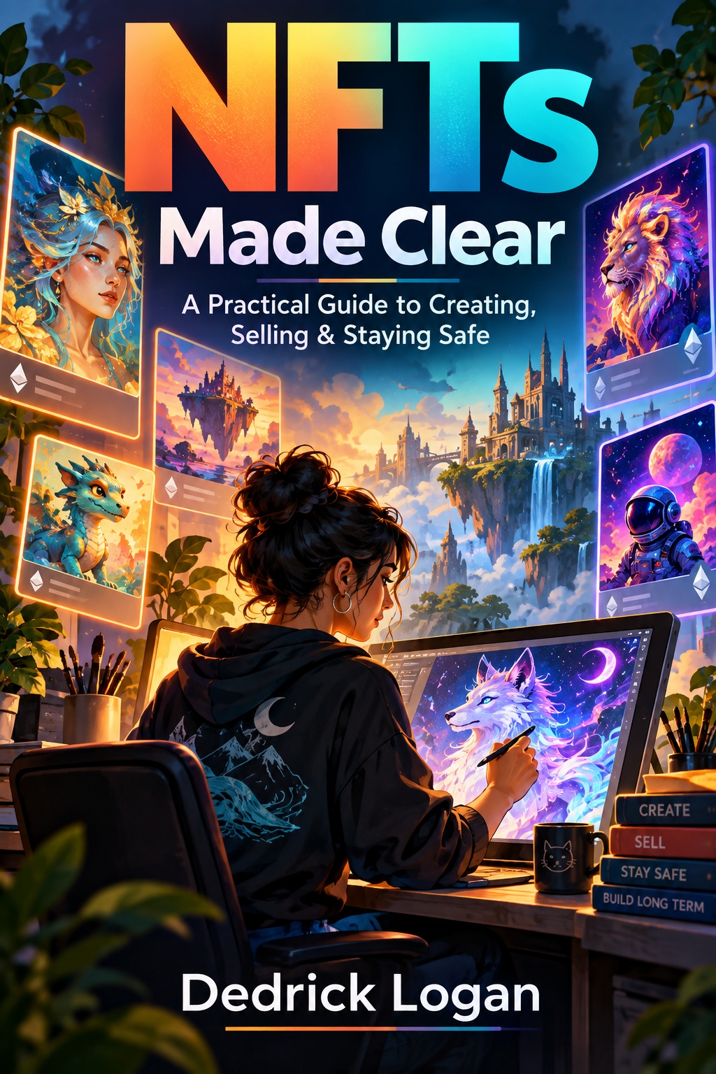 Cover of NFTs Made Clear by Dedrick Logan